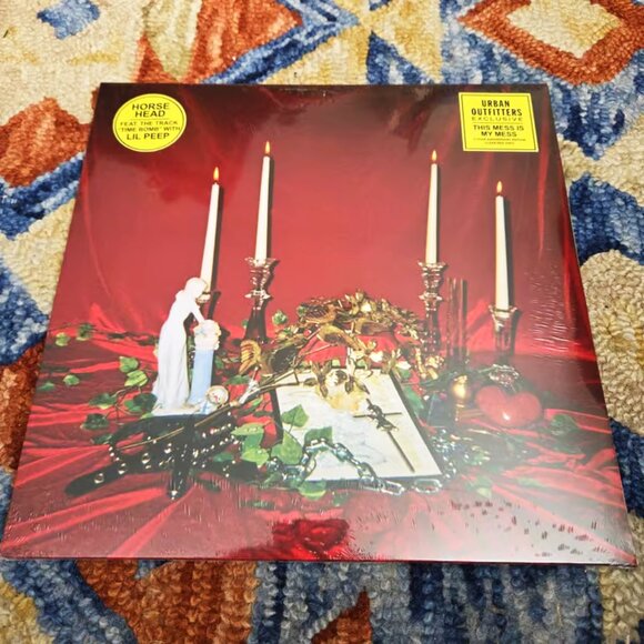 NEW/SEALED HORSE HEAD “THIS MESS IS MY MESS” LTD ED 1/500 RED CLEAR VINYL LP - Picture 2 of 5